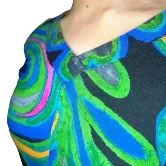 Parsley & Sage Retro 70s Mini Dress - Picture 5 of 7